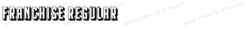 Franchise Regular字体转换
